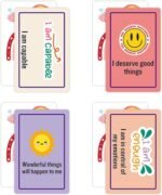 Mental Health Cards – Paper 8.7x5.7cm | Anger Management Cards | Calm Down Card | 52-Sheet Portable Double-Sided Feelings Card For Emotional Awareness, Stress Relief, And Personal Development - Image 6
