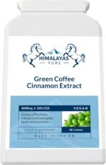 Green Coffee with Cinnamon Extract – Natural Weight Loss Formula | 60 Capsules | Fat Burner, Metabolism Booster, Appetite Suppressant, Antioxidant Support | Green Coffee Bean Extreme - Image 6
