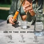 Electrolytes Tablets by Hiro |Electrolyte Supplements |Rapid Hydration |Energy Boost |Magnesium & Calcium|Immunity Support |Ginger & Lemongrass - Single Pack - Image 5