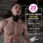 Vegan Protein Powder – Strawberry Banana, Plant-Based, Dairy-Free, Gluten-Free, No Soy or Sugar, Supports Muscle Growth & Recovery – Informed-Sport Certified, Delicious Taste - Image 5