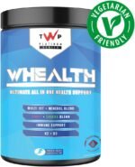 TWP Nutrition WHealth Ultimate All-in-One Daily Multi Vitamin & Mineral Blend Immune Support with Fruits and Greens, 300 Capsules and 30 Servings - Image 3