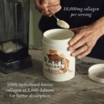 Bare Biology Fundamental Bovine Collagen Powder - 10,000mg of Pure, Grass-fed Collagen per 10g Serving - Type I & III Hydrolysed Collagen Peptides - Supports Skin, Hair, Nails, Joints & Bones - Image 5