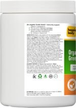 Organic Greens Superfood Powder | Wheatgrass, Spirulina, Chlorella and More |Detox, Energy and Immunity | 300g Powder | UK Made - Image 3