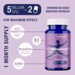 Probiotics for Joint & Gut Health by Nordwise I 1-Month Supply (150 Billion CFU/Bottle) I Full Digestion Support I Natural Nutrients I Made in EU - Image 4