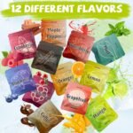 12 PCS Flavoured Inner Filter Packs, Natural Breathing Necklace Flavoured Filters, Variety of Flavours Filters for Breathing Necklace Anxiety Stress Relief for Adults - Image 4