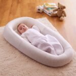 PurFlo Sleep Tight Baby Bed | Safe for Overnight Sleep | Fully Breathable Baby Nest Alternative | Newborn Essentials | 0-8m Minimal Grey - Image 3