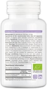 Bobica Organic Lavender Capsules, 250 mg, 90 Vcaps, GMO Free, Gluten Free, Soy Free, for Vegetarians & Vegans - Image 3