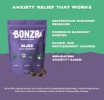Bonza Calming Dog Treats – Natural Calming Chews for Dogs, Bliss Bioactive Bites with Botanicals & Omega-3, Dog Calming Supplement for Relaxation, Anxiety & Stress Relief, 60 Soft Chews - Image 3
