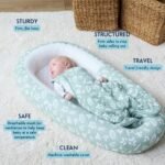 PurFlo Sleep Tight Baby Bed | Safe for Overnight Sleep | Fully Breathable Baby Nest Alternative | Newborn Essentials | 0-8m FERN - Image 4