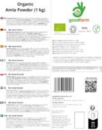GoodFarm Organic Amla Powder 1Kg - Premium Quality, Certified Organic | Superfood | Natural body Boost | Vegan | Ayurveda - Image 6