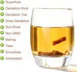 Plant Gift 100% Pure Dandelion Root Tea, Natural Source of Vitamins, Minerals, and Antioxidants, Detox Tea Dandelion Root Tea 130g/4.58oz - Image 3