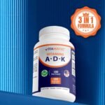 Vitamatic ADK Vitamin Supplement, 180 Veg Capsules, High Potency Vitamins A, D3, K2 for Bone Health, Calcium Absorption, Non-GMO, Gluten Free - Image 8