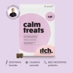 Itch - Calming Treats for Cats - Camomile, Lemon Balm, Ginger Oil, Magnesium for Natural Relaxation - 8-Pack - Image 3