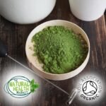 Organic Wheatgrass Powder 100g | New Zealand-Grown | Vegan Superfood for Smoothies & Juices | High Fibre, Iron & Vitamin C | The Natural Health Market | UK Packed - Image 3