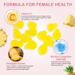 Vaginal Probiotics Source Feminine Gummies,pH Balance,Feminine Balance Gummies for Women,Probiotics for Women Vaginigal Health,Improve Immune,Womens Vaginal Health Supplement 60 Gummies - Image 4