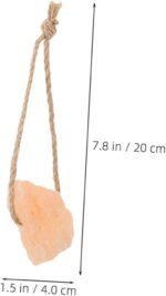 PartyKindom 6pcs Natural Pink Salt Lick Block for Livestock Horses Cattle Deer Mineral-rich Nutrient Dense Boredom Reliever with Essential Trace Elements for Animal Health and Growth - Image 3