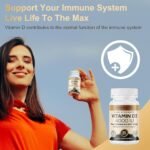 Vitamin D3 K2 High Strength 120 Tablets, Vitamin D3 4000 IU and K2 (MK7) 100mcg, Vegetarian - Image 4