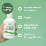 Swedish Nutra - Ultra+ Multivitamin Liquid & Hydrolyzed Marine Collagen Bundle | Vitamins, Minerals, Super Greens & Peptides Type I & III Supplements | Support Energy, Hair, Skin, Nails & Joints - Image 6