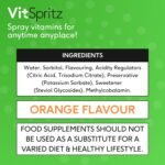 Vitamin B12 Spray 30ml - High Strength B12 Liquid Spray Supplement, Orange Flavour, VIT B 12 for Energy, Reduces Tiredness & Fatigue - Vegan & Vegetarian Vitamins for Adults - Image 6