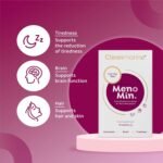 Menomin - Menopause Support - Highly Absorbable Omega 3 with Soy Isoflavones - Vitamins B1, B2, B6, B12, Folic Acid, Biotin and D3-30 Servings - 120 Capsules - Multipack - Image 4