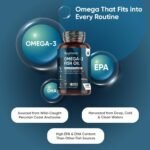 Omega 3 Fish Oil | 400 Softgels (1+ Year Supply) | 1 Softgel a Day | EPA & DHA | Alternative to Cod Liver Oil Capsules | 1000mg Omega 3 Fatty Acids Supplement - Image 3