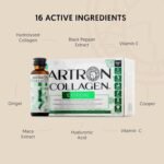 GOLD COLLAGEN Artron Collagen Extreme - Liquid Collagen Supplements for Women & Men with Vitamin C, D, B, E to Reduce Tiredness - Immune System Booster and Muscle, Bone, Joint and Cartilage Support - Image 3