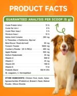 Pumpkin Powder for Dogs - Pumpkin for Dogs with Probiotics, Apple, Cranberry - Rich in Fibre for Gut Health, Digestion, Healthy Stool - Also Support Urinary Tract, Skin, Coat - Chicken Flavor - Image 5