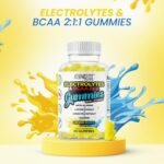 Electrolytes Gummies with BCAAs & B Vitamins - 500mg Electrolytes, Taurine, Green Tea & Coffee Extract - Vegan & Vegetarian - 60 Gummies, 30 Servings (1) - Image 4