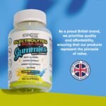 Electrolytes Gummies with BCAAs & B Vitamins - 500mg Electrolytes, Taurine, Green Tea & Coffee Extract - Vegan & Vegetarian - 60 Gummies, 30 Servings (1) - Image 9