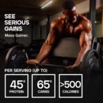 Bulk Complete Mass Gainer | Cinnamon Cereal Milk | 1kg | 45g Protein Serving | 65g Carbohydrates | 500 kcal Serving | High-Calorie Weight Gainer | Supports Muscle Growth & Maintenance | High Protein - Image 4