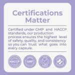 Magnesium Glycinate Supplements | 200mg - 120 Capsules & 2 Month Supply | Vitamin B6 | Chelated Absorption | Support Energy Metabolism | Made in Uk | Non GMO | Vegan | Gluten Free - Image 8