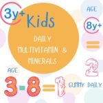 Multivitamin Gummy for Kids - 60 Natural Berry Flavoured Vitamins & Mineral Gummies for Children - Free from Artificial sweeteners - Vitamins D, C, A, B, & E chewable Supplements 3 Years + - Image 3