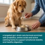 Dog Calming Supplements, Probiotics & L- tryphtophan Powder for Anxious Dog, Stress and Anxiety for Dogs Support, Fireworks, Car Travel, Long Term Relaxation Treatment - Beef Flavour, 100g - Image 3
