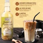 Skinny Barista Toasted Pistachio Syrup Zero Calorie 1L – Sugar Free Syrup For Coffee, Tea, Hot Chocolate, Shakes & Desserts – Vegan-Friendly, Gluten-Free & Fat-Free - Image 3