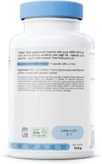 Osavi MCT Oil 1000mg – 60 Softgels | High Concentration of Caprylic (C8) and Capric (C10) Acids | 100% Coconut Oil, Palm Oil Free | Eco–Friendly BioPET Packaging - Image 3
