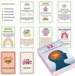 Mindfulness Cards for | 52 Portable Sheets Duplex Coping Skills - Board Games for Brain and Mental Health,Brain Stress Management - Image 8