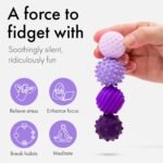 ONO Signets – Handheld Fidget Toy for Adults | Help Relieve Stress, Anxiety, Tension | Promotes Focus, Clarity | Compact, Portable Design (Lavender) - Image 5