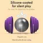 ONO Signets – Handheld Fidget Toy for Adults | Help Relieve Stress, Anxiety, Tension | Promotes Focus, Clarity | Compact, Portable Design (Lavender) - Image 6