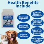 One Step: Probiotics for Dogs & Cats, 120 Tablets, Supports Gut Health, Wellness, Digestion, Immune System - Chicken Flavoured - Image 3