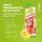 HIGH5 Running Gels - Carbohydrate Supplements for Quick Energy Release - Natural Fruit Juice & Caffeine-Free - Instant Energy Boost for Running, Cycling Nutrition & Endurance Sports (Citrus, 20 x 40g) - Image 4