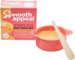 Microwave Formula Facial Hair Remover Wax - Professional Hair Remover for Smooth Skin, Simply Peel Off, Enriched with Aloe Vera, Vitamin E & Tea Tree Oil. 40g - Image 3
