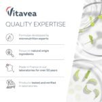 Vitamin B Complex with Vitamin C High Strength – All 8 B Vitamins (B1, B2, B3, B5, B6, B7, B9, B12) – 1 Tablet a Day – 120 Tablets – Energy & Nervous System Support – Vitavea - Image 6