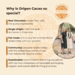 Origen Ceremonial Cacao – 100% Natural Ceremonial Grade Cacao – Unsweetened & Anti Oxidant Pure SuperFood – Indigenous Criollo from the Arhuaco Tribe – Vegan, Gluten-free – 8 oz - Image 4