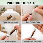 CZFSWT 3 Pcs Breathe Free Necklace, Breathe Easy Necklaces, Anxiety Relief Necklace for Stress Management Suitable for Meditation Practitioners and Stress Management - Image 4