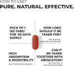 BioProstate – Advanced Prostate Support & Testosterone Level Support | Pumpkin Seed, Maca Root, Nettle Leaf, Zinc, Vitamin B6 & Cranberry Extract | 100% Natural | 60 Tablets- GMP-Certified Facility - Image 6