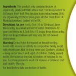 Organic herbal Remedies 100ml Wild Lettuce - Image 4