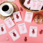 party greeting 40 Set Pocket Bear Hug Emotional Support Gifts Mental Health Anxiety Relief Positivity Autism Fidget Gift Stress Relief Gift for Boy Girls Valentine's Day Favor Gift（Pink） - Image 6