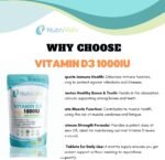 Vitamin D 1000IU | 6 Months Supply | 180 Easy-Swallow Vitamin D3 Vegetarian Tablets | High Strength | Immune & Bone Support Supplement | General Health & Wellbeing | 25µg - Image 4