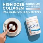 Swedish Nutra - Hydrolyzed Marine Collagen 10,000 mg Powder Supplement - Pack of 300 g, 30 Day Supply | Pure Peptide for Healthy Hair, Skin, Nails and Joints I 100% Natural and Gluten Free - Image 3