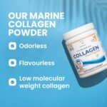 Swedish Nutra - Hydrolyzed Marine Collagen 10,000 mg Powder Supplement - Pack of 300 g, 30 Day Supply | Pure Peptide for Healthy Hair, Skin, Nails and Joints I 100% Natural and Gluten Free - Image 4